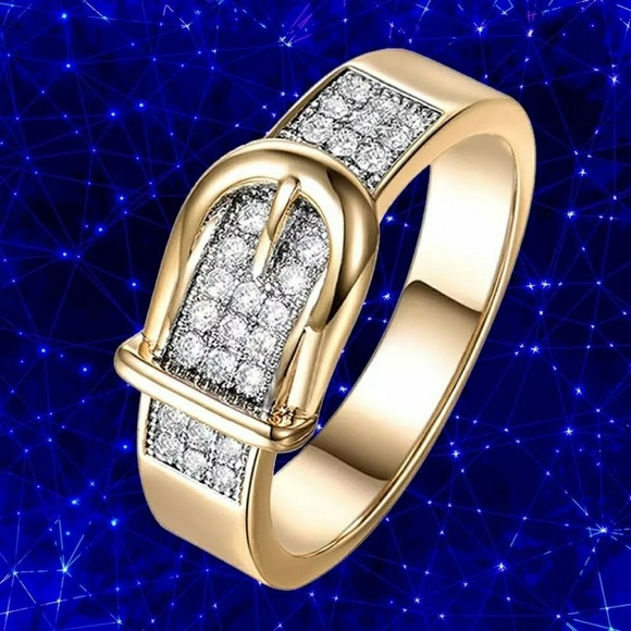 New Dazzling luxury belt ring - Picture 2 of 4